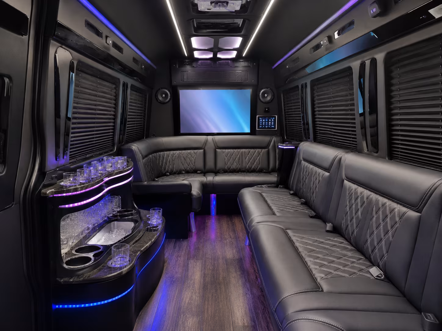 dfw airport charter bus rentals group transfers