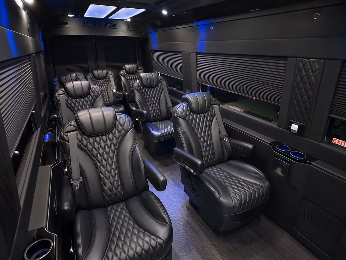 grand prairie long distance transportation onboard seating