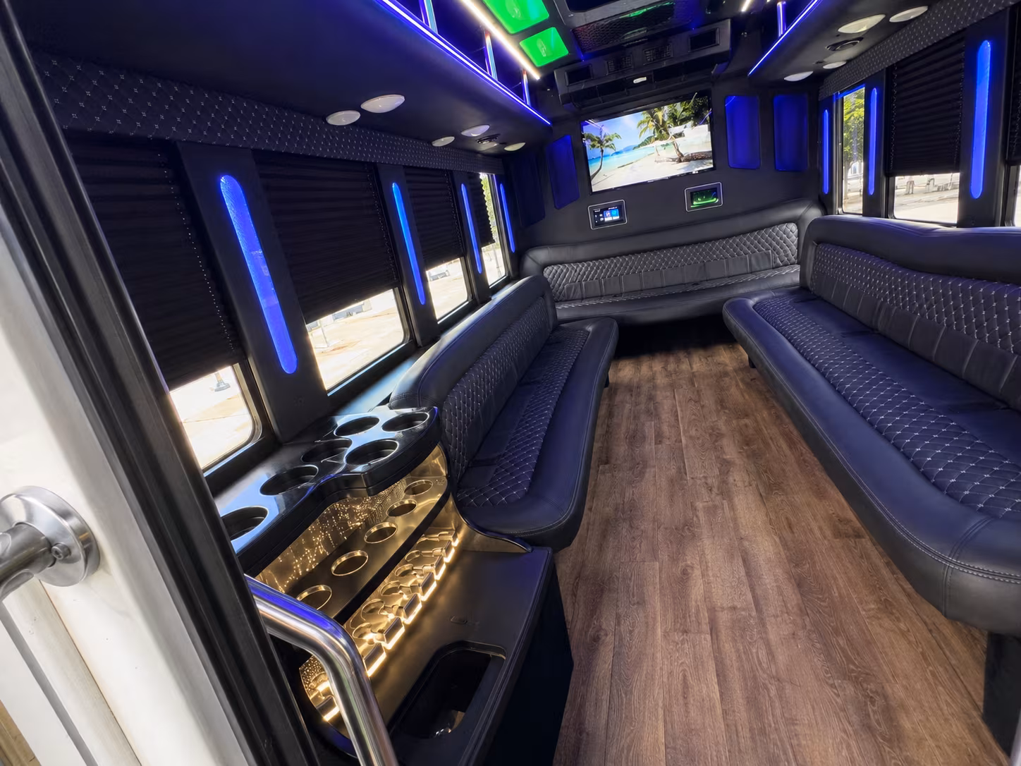 grand prairie night out party bus rental